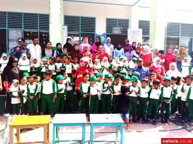 Murid TK Diajari Materi Kebencanaan