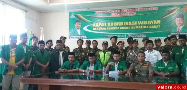 Ansor Sumbar Deklarasikan Rabu Putih Jelang Pemilu 2019