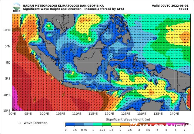 BMKG Rilis Prospek Cuaca Maritim Agustus 2022, Wisatawan, Pemancing dan Nelayan Wajib Tahu