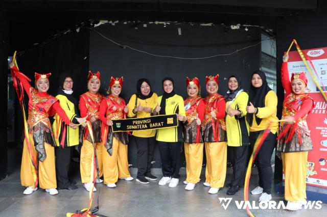 Tim Senam Perwosi Padang Panjang Tampil Sukses di Ajang Nasional