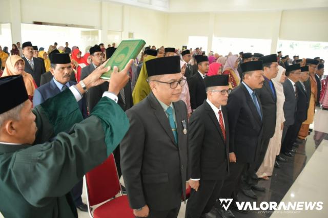 Andri Warman Lantik 85 Pejabat Eselon II, III dan IV