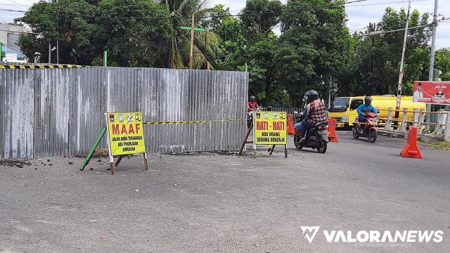 Konstruksi Jembatan di Jalan Sawahan Diganti Box Culvert