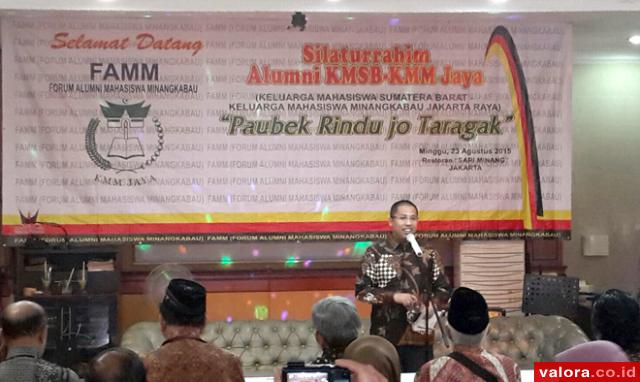 Wako Padangpanjang Curhat pada Halal Bihalal IMPP Jakarta