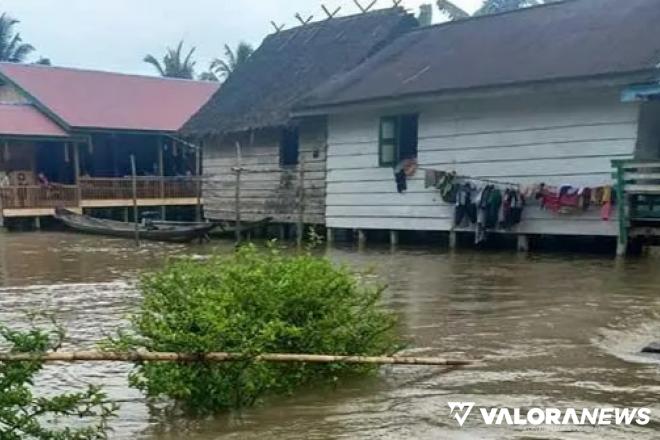 Banjir Landa 4 Desa di Kecamatan Siberut