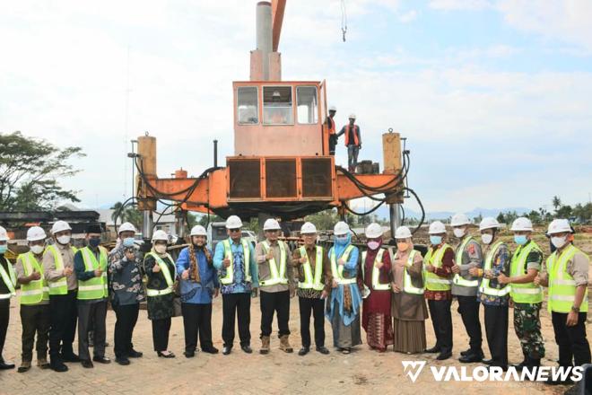 Kantor Baru DPRD Padang Senilai Rp117,4 Miliar, Ground Breaking Dihadiri Politisi Senayan