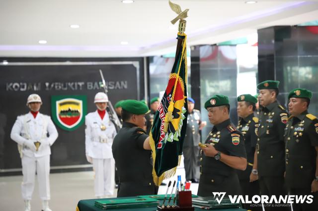 Pangdam BB Lantik Kolonel (Kav) Rayen Obersyl jadi Danrem 032 WBR