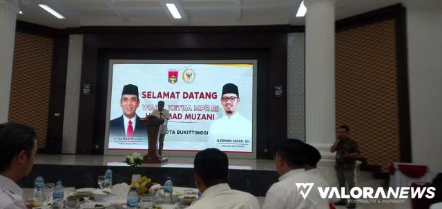 Erman Safar Ceritakan Keberhasilan Program Inovasi Tabungan Utsman ke Wakil Ketua MPR RI
