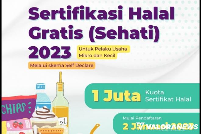 Berlaku Sepanjang Tahun 2023: Kemenag Sediakan 1 Juta Kuota Sertifikasi Halal Gratis, Ini...