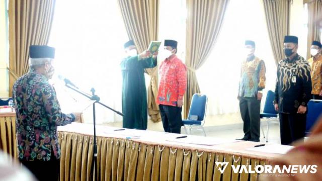 12 Pejabat Eselon III dan IV Kemenag se-Sumatera Barat Dirotasi, Ini Pesan Sekjen