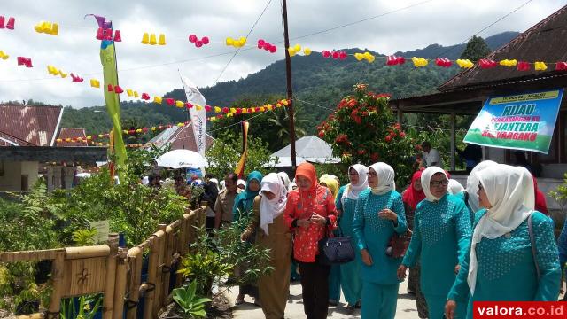 Toga Kelurahan Ngalau Dinilai Pokja PKK Pusat