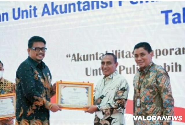 Raih WTP, Wali Kota Medan Terima Penghargaan dari Menteri Keuangan