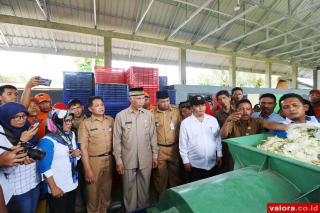 TPS 3R KSM Melati Diresmikan, Mahyeldi: Sekarang Sampah Telah Bisa Diolah Kembali