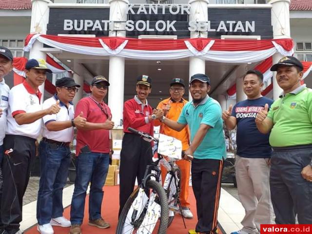 Sepeda Santai Meriahkan HUT RI 2019 di Solsel