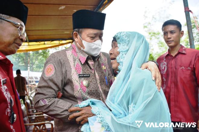 Penjual Sayur Waqafkan Tanah untuk Dibangun Mushalla, Andri Warman Hadiahi Umroh