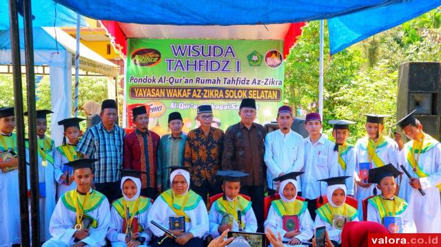 Santri Az-Zikra Solsel Ikuti Wisuda 1 Juz