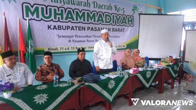 Hamsuardi Ajak Muhammadiyah dan Aisyiyah Bersinergi Bangun Akhlak Masyarakat