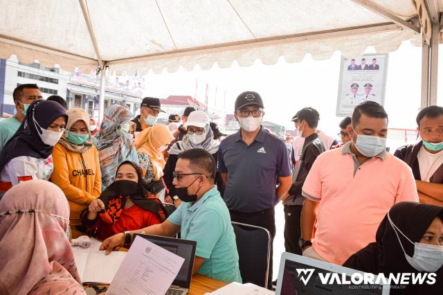 Pemkab Solsel Manfaatkan Ajang Car Free Day untuk Fasilitasi Program Vaksinasi