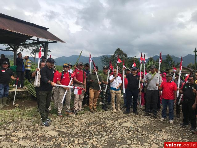 Polres Solsel Gelar Napak Tilas di Perkebunan Teh Peninggalan Kolonial