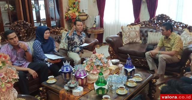 KPID Sumbar Laporkan Hasil Pemantauan TV Lokal Berjaringan ke Gubernur