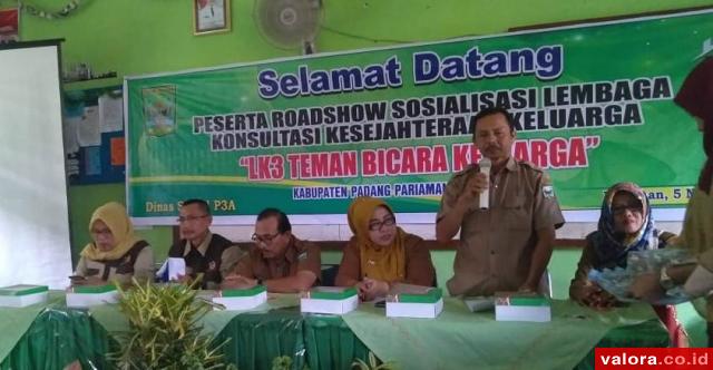 LK3 Padangpariaman Roadshow ke Pelajar SMP dan SMA