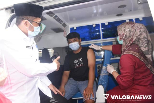 Cakupan Vaksinasi di Padang Tembus Angka 70 Persen di Pekan Pertama Desember