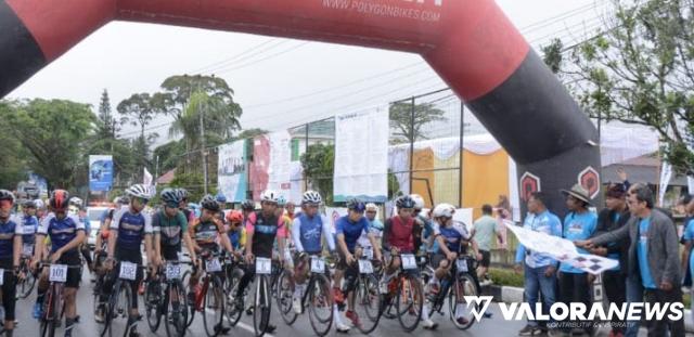 Padang Panjang Climb Challenge 2022, 58 Pesepeda Saling Berpacu