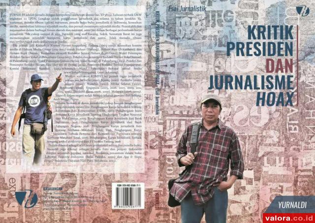 Yurnaldi Luncurkan Buku Kritik Presiden dan Jurnalisme Hoax