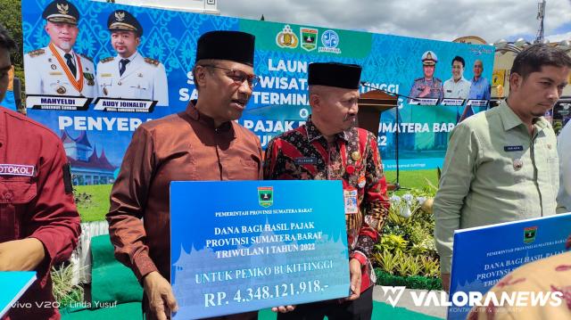 Bukittinggi Terima DBH Triwulan I, Marfendi: Alhamdulillah Dapat Rp4,348 Miliar