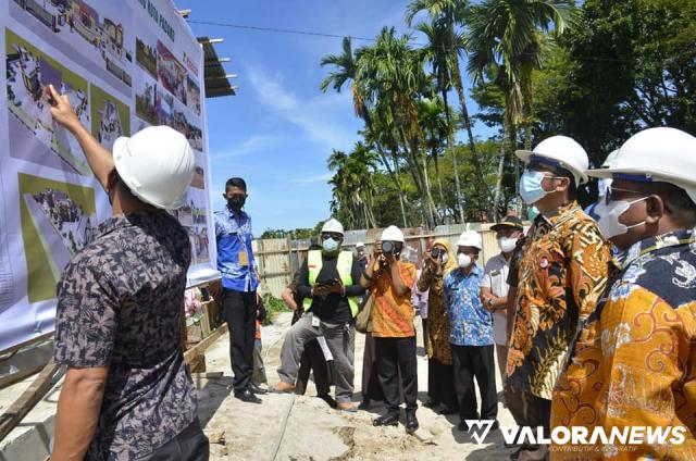 Pengerjaan Pembangunan Sentra Rendang Padang Sudah 26 Persen