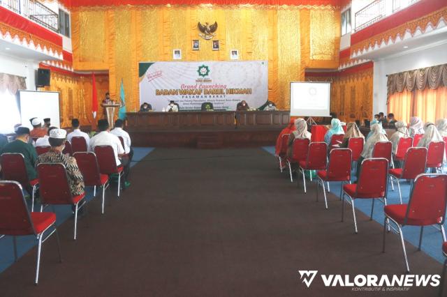 Pasbar Luncurkan Program Wakaf Darul Hikmah, Wabup: Rancang Aplikasi untuk Memudahkan