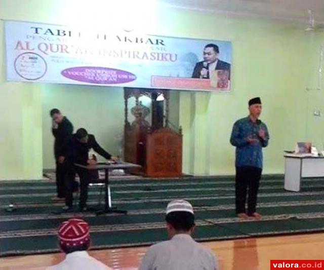 Tabligh Akbar Al Quran Inspirasiku, Mahyeldi: Kegiatan ini Sejalan dengan Program Pemko