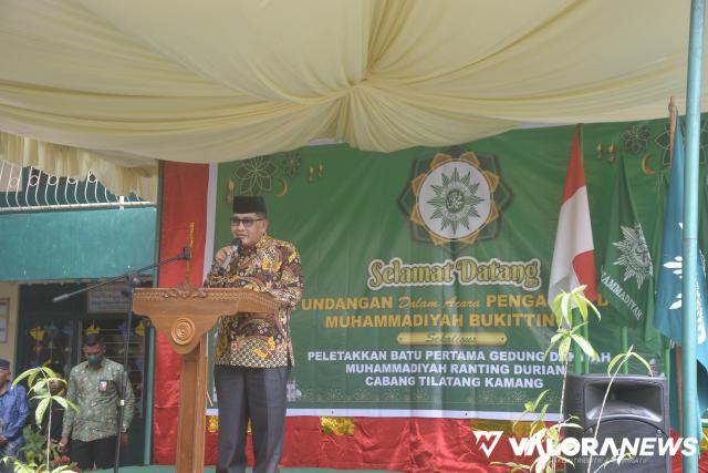 Muhammadiyah Ranting Durian Kamang Bangun Gedung Dakwah