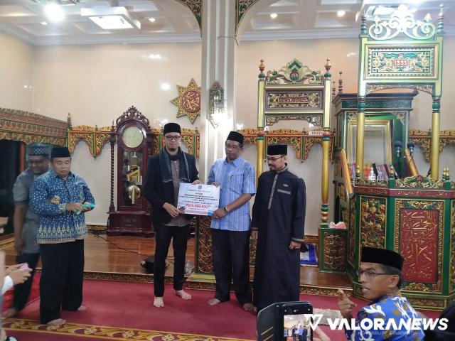 Safari Ramadhan di Masjid Jamik Birugo, Erman Safar Jelaskan Target Tabungan Utsman