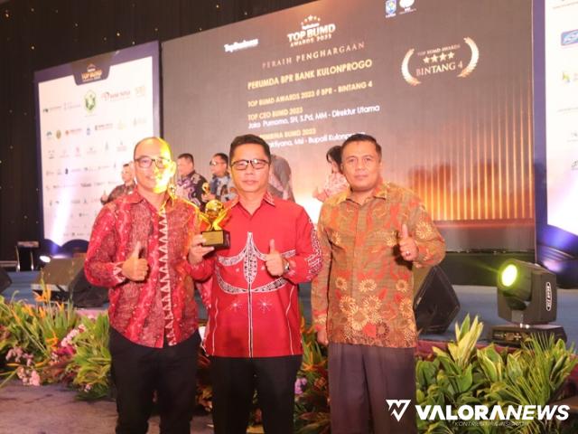 PT BPR Sipora Raih Top BUMD Award 2023