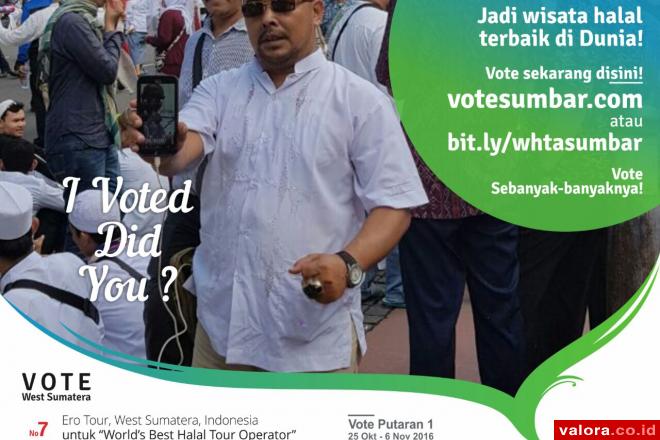 Sumbar Masuk 5 Besar Wisata Halal Dunia, Irwan: Ayo Ikut Vote Lagi