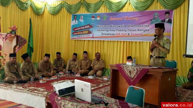 Sosialisasi IVA Tes Libatkan Kemenag Padang