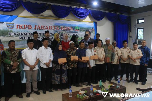 Perantau Pasbar di Jakarta Raya Salurkan Bantuan Gempa Tahap II, Ini Penerimanya