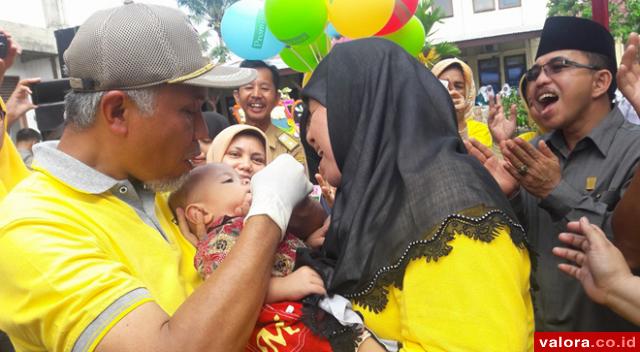 Padang Target Imunisasi Polio 100 Persen