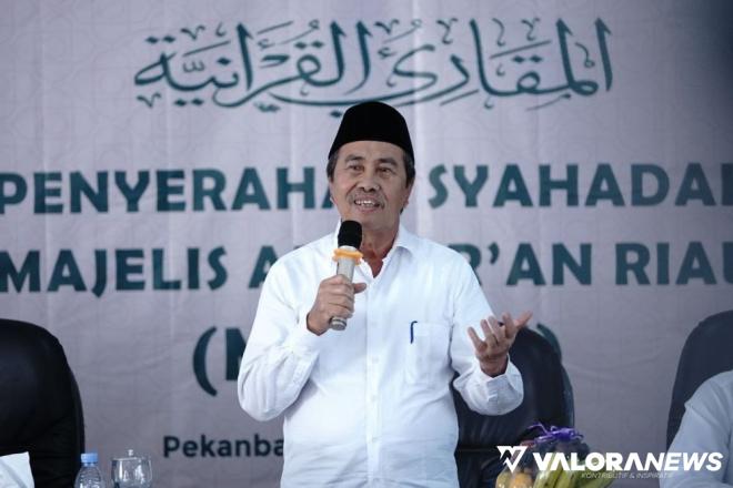 Target Syamsuar, Riau jadi Rujukan Pengambilan Sanad Bacaan Al Quran