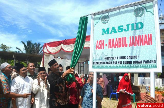 Pembangunan Masjid tak akan Pernah Selesai