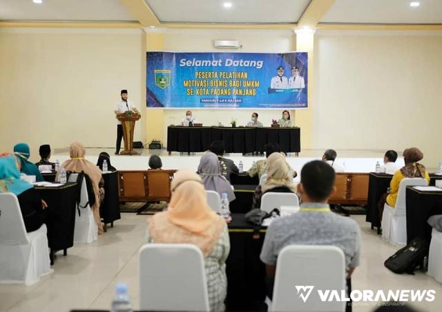 30 Pelaku Usaha Padangpanjang Ikuti Pelatihan Motivasi Bisa Bersaing di Masa Pandemi