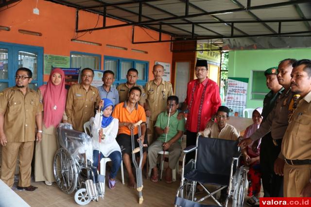 Penyandang Disablitas Dibantu Pemkab Limapuluh Kota