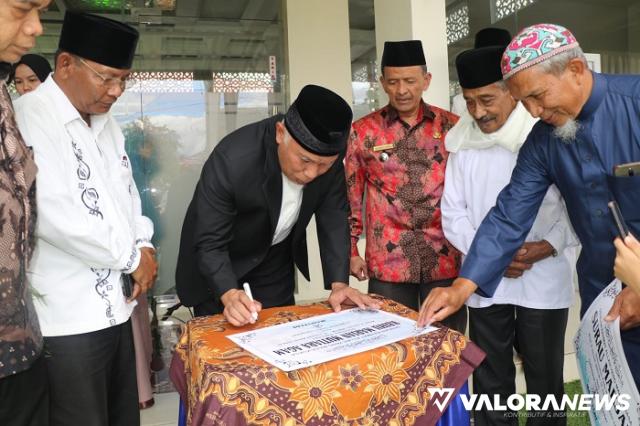 Gubernur Sumbar Resmikan KBIHU Marjan Mutiara Agam