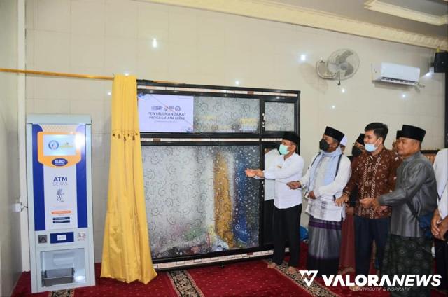 YBM BRILian Luncurkan ATM Beras di Masjid Darul Falah Cimpago Permai