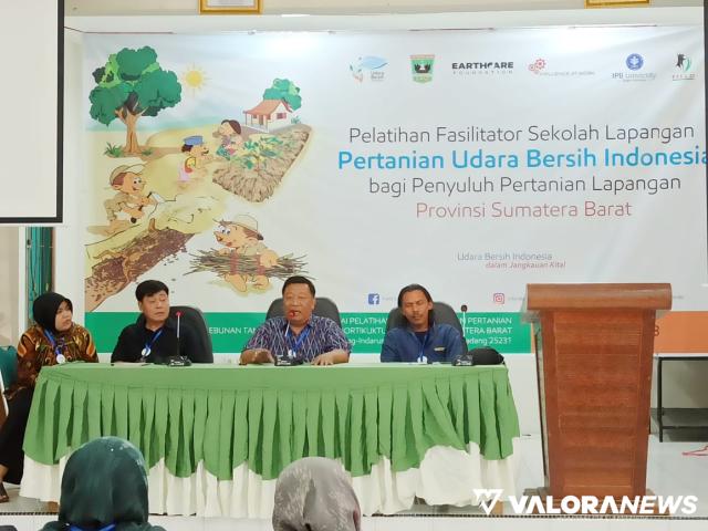 40 PPL se-Sumbar Ikuti Pelatihan Pertanian Udara Bersih, Ini Targetnya