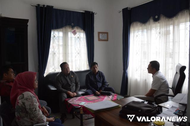 Komisi III DPRD Padang Bertandang ke Kominfo Padang Panjang