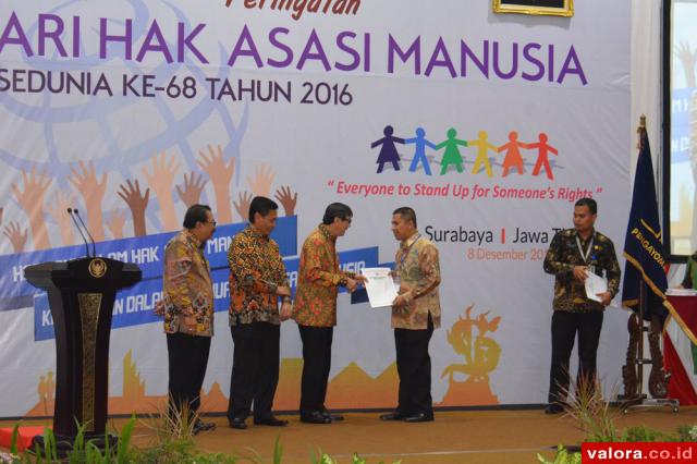 Padangpanjang Terima Penghargaan Nasional Dibidang Hak Asasi Manusia