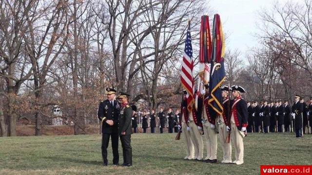 Jenderal Andi Perkasa Dianugerahi Medali Kehormatan dari Pemerintah Amerika