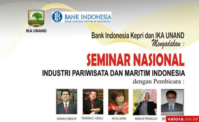 Asman Abnur jadi Keynote Speaker di Seminar Nasional IKA Unand DPD Kepri