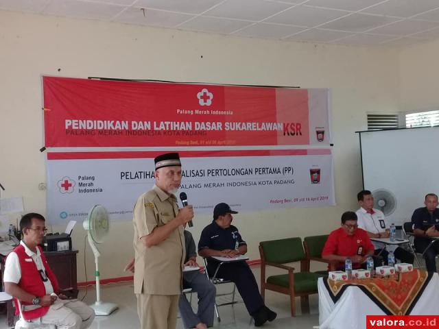 PMI Padang Gelar Diklatsar untuk 30 Anggota KSR